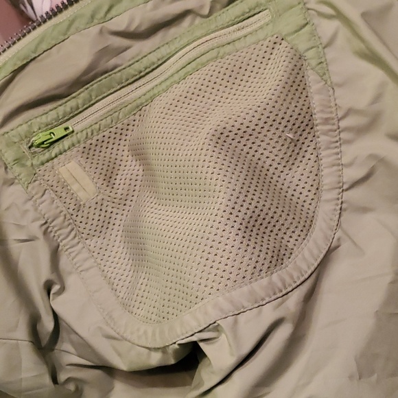 Helly Hansen Puffer Jacket with Detachable Hood Inside Pockets Green Size S - Picture 8 of 13